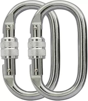 Heavy Duty Locking Carabiner 23 kN for Rigging, Ropes, Hammock Locking Carabiner-image-47
