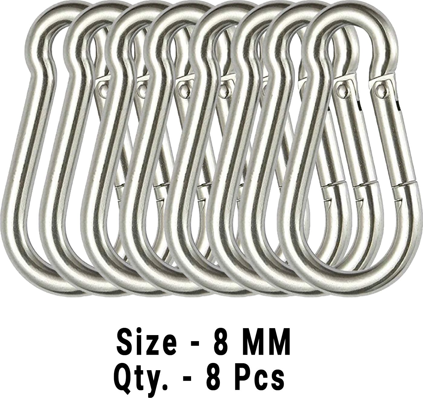 Snap Hook for Climbing, GI Snap Hook (8MM) Carabiner-image-6