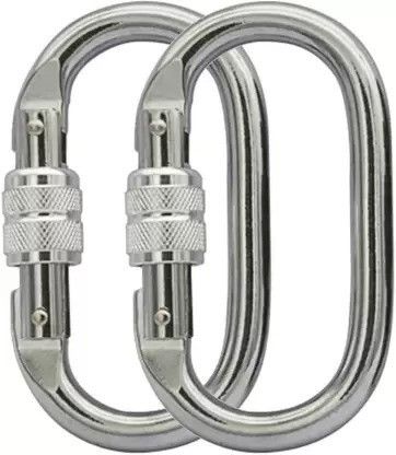 Heavy Duty Locking Carabiner 23 kN for Rigging, Ropes, Hammock Locking Carabiner-image-43