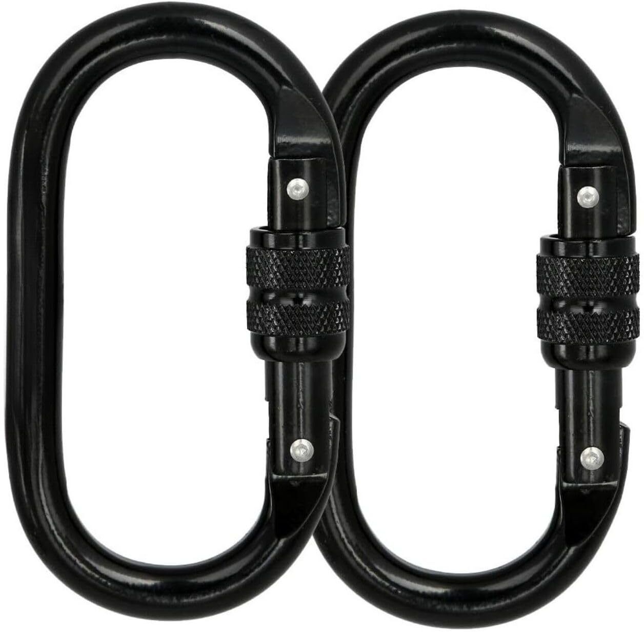 Alloy Steel O Shape Ring Locking Clips Suit For Rock Camping Climbing Outdoor Locking Carabiner-image-13