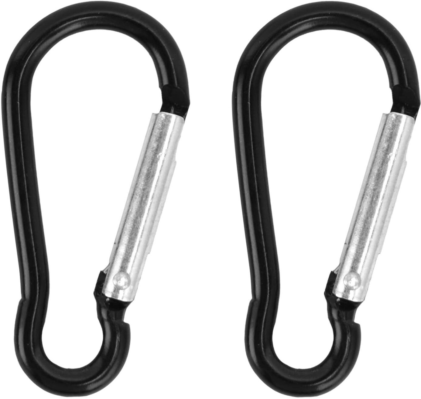 Spring Snap Hook Aluminum Carabiner Clips Spring Hook for Backpack/Keyring Locking Carabiner