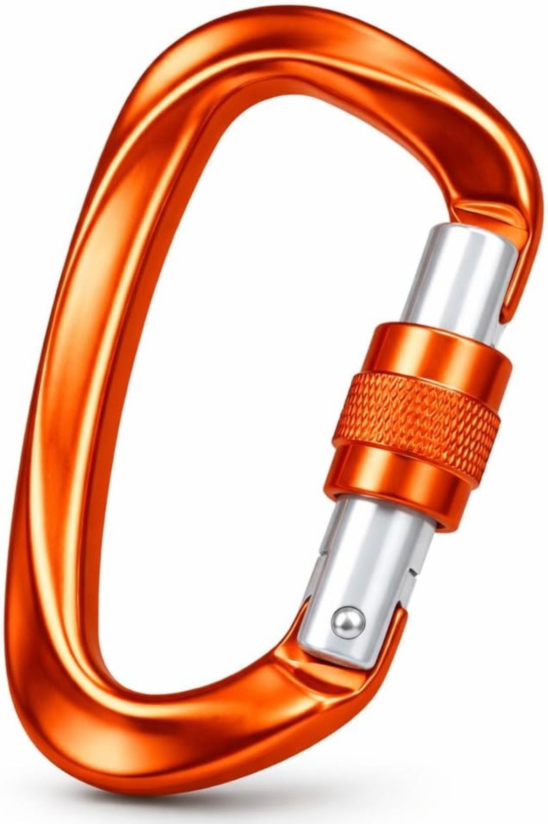 sawariya fashion Climbing Carbiner 25KN-Heavy Duty D Shape Snap Hook for Rock climbing,Rope Swing Locking Carabiner-picture-12