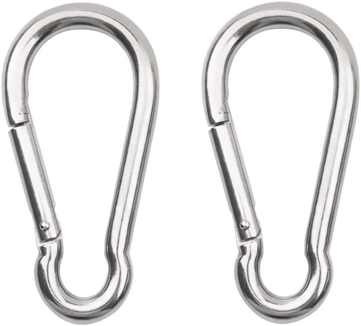 keymaster Stainless Steel Spring Snap Hook Carabiner Locking Carabiner-picture-44