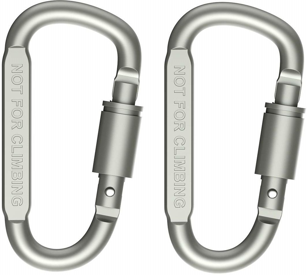 mapperz Premium Aluminum D-Ring Locking Carabiners Lightweight & Durable Quick Locking Locking Carabiner-picture-23