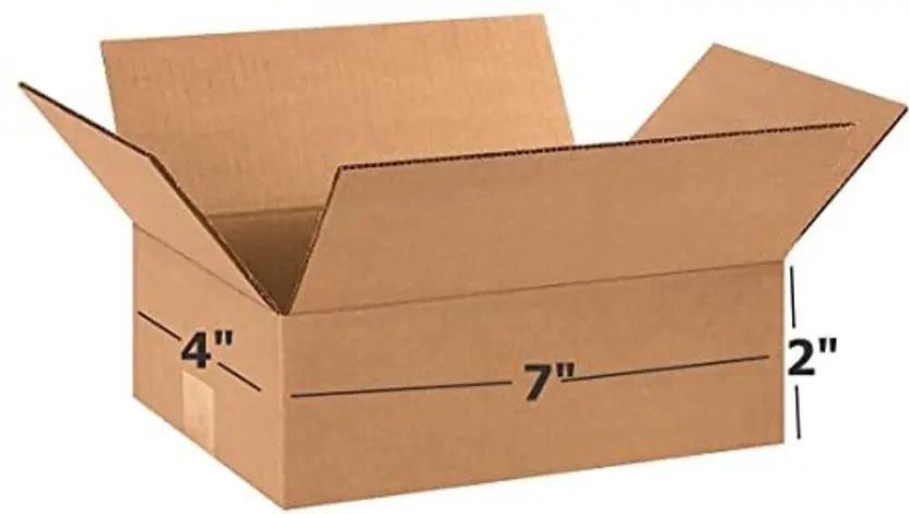 jeemdaal Boxes for Packaging 7×4×2 (Pack Of 30) Packing Boxes for Courier & Goods Carabiner-picture-19