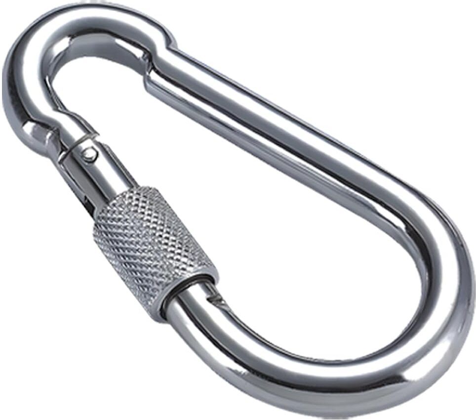 8mm Thickness Snap Hooks Heavy Duty Stainless Steel Fit for Gym,Climbing Locking Carabiner-image-39