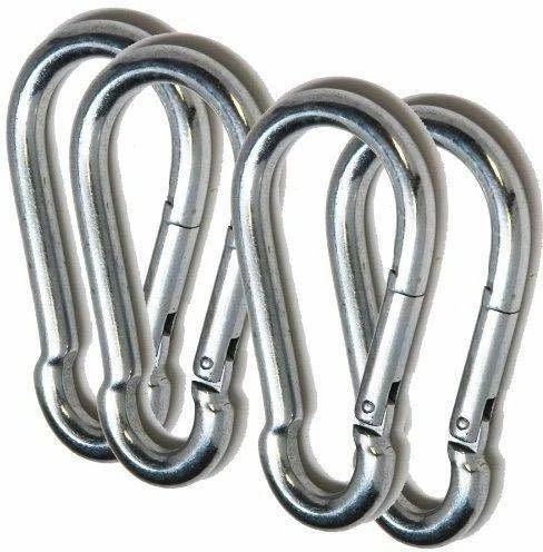 keybiner Stainless Steel Spring Snap Hook Carabiner/Hook Swing Connector/Heavy Locking Carabiner-picture-46