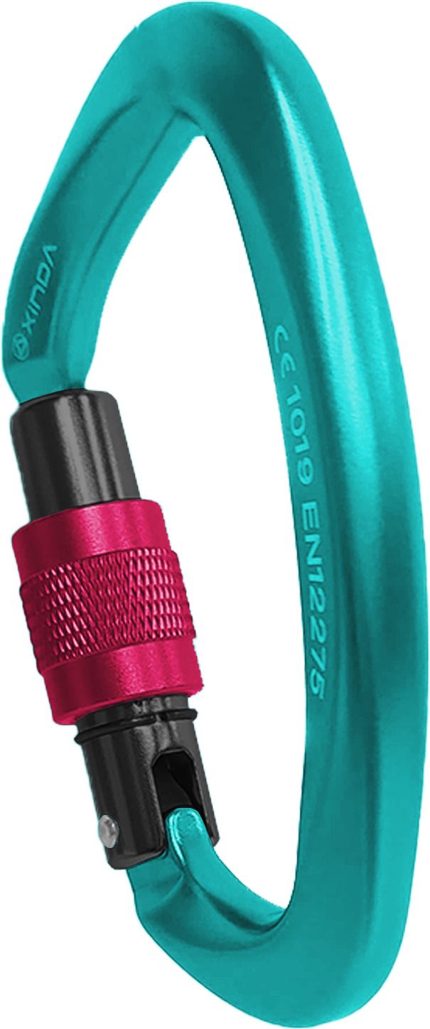 gokyo Kaza Screw Lock Carabiner EN12275 For Green ( 1 Pc) Locking Carabiner-picture-17