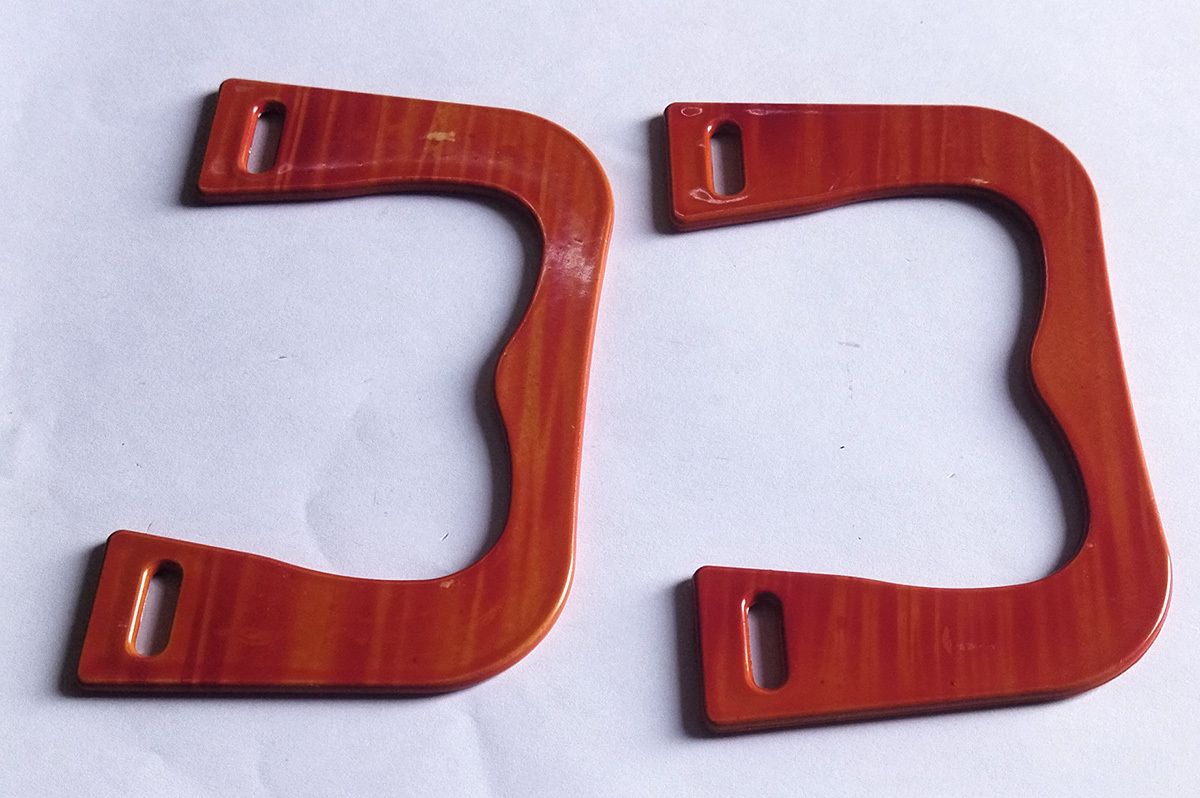 rrtraders Plastic Handbag Handle (2 Pcs) HBH-0006 Carabiner-picture-3