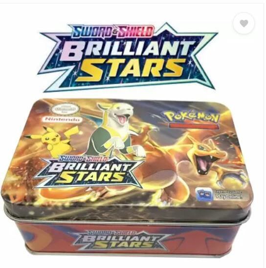 bestie toys Present Pokemon Card Game with Metal Box (41 cards)-picture-11