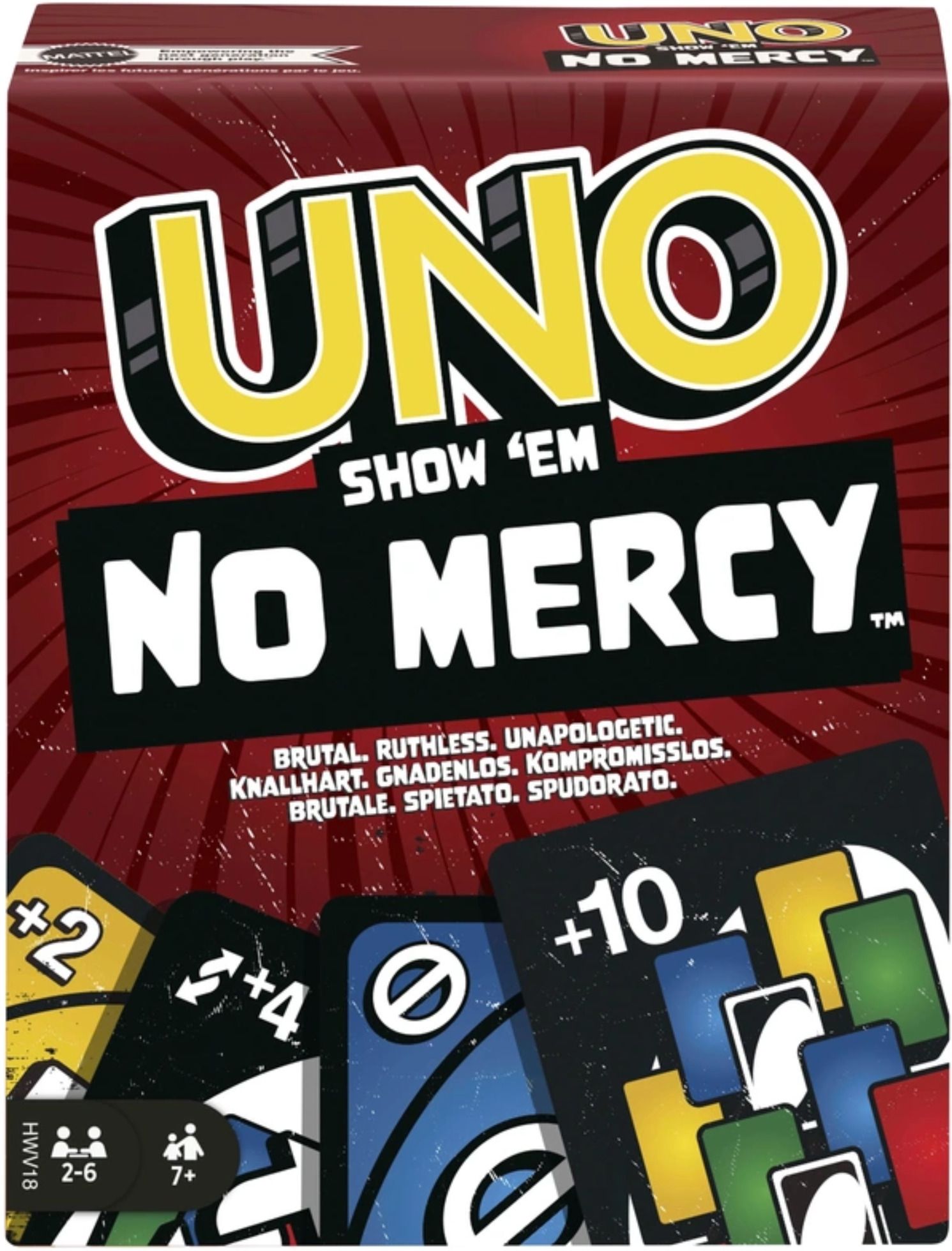 nilika enterprises UNO Show em' No Mercy Card Game for Kids & Adults | Party Game & Wild Rules-picture-12