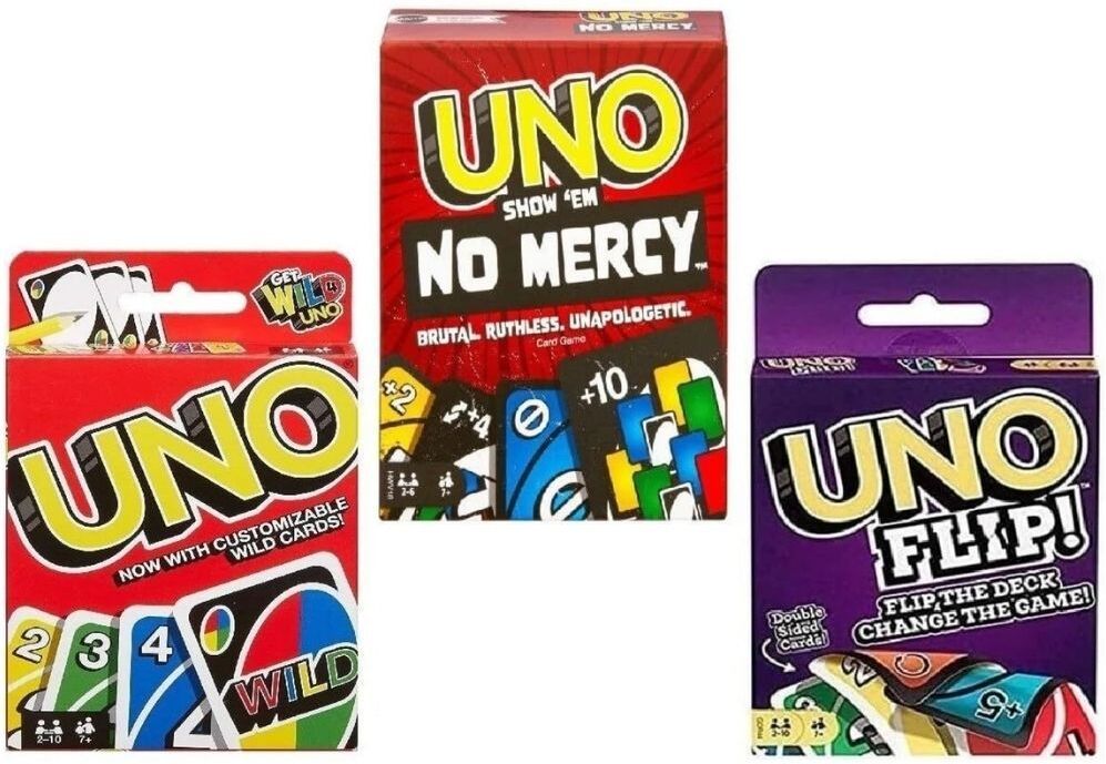 Uno No Mercy, Uno and UNO Flip Card Game| UNO Playing Cards-image-10