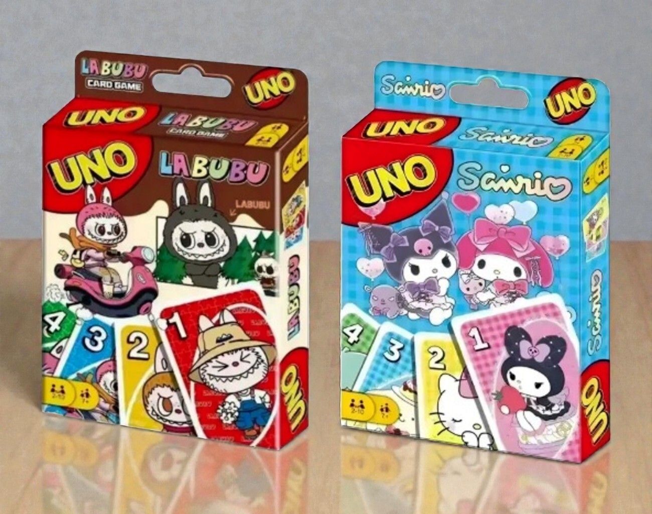 UNO labubu & UNO Sanrio Card Game for kids and family With Special Rules-image-38
