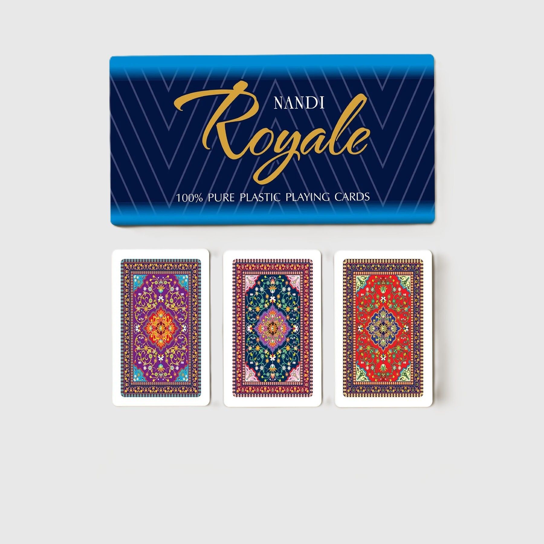 Royale Plastic Playing Cards - Tash Patti | Waterproof Durable Cards Set-image-27