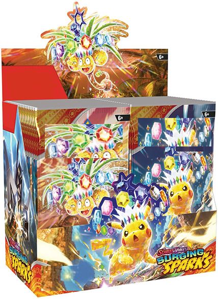 Scarlet Violet Surging Spark 36 Piece Booster Pack with 288+ Playing Cards Game-image-39