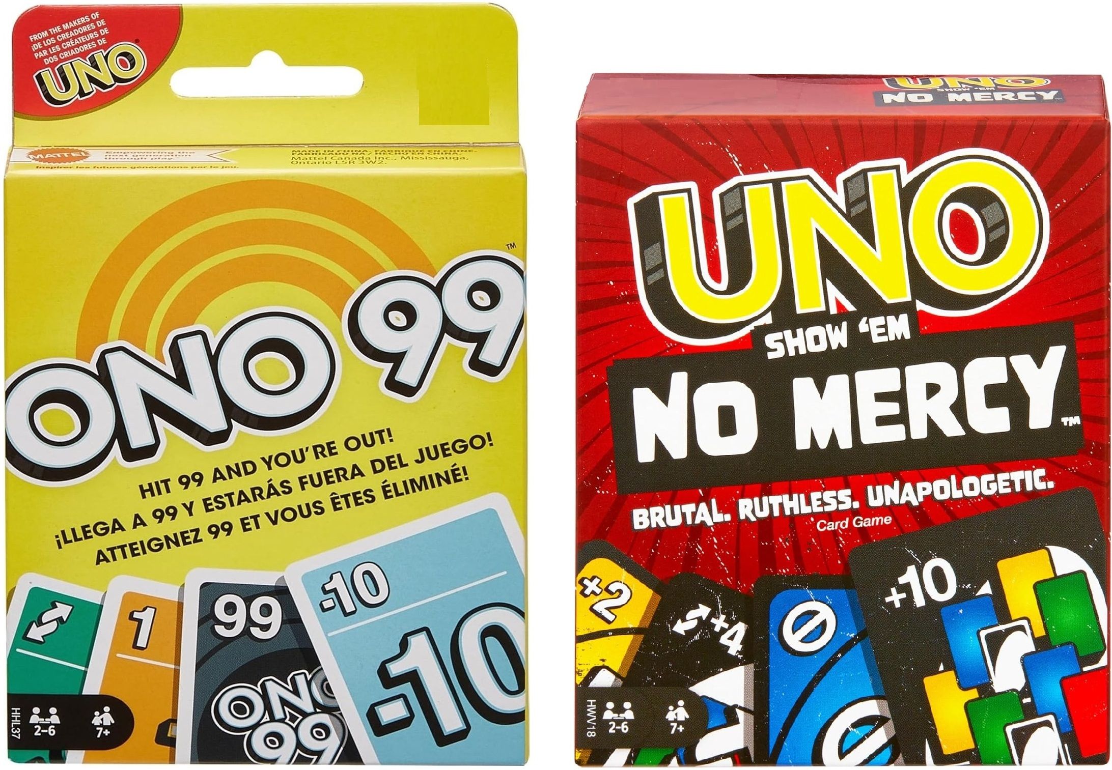 tma enterprises Ono 99 & Uno No Mercy Card Game Combo-picture-26