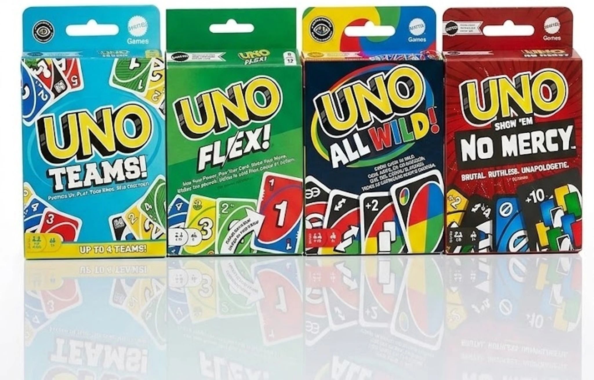 zuigo TEAMS -FLEX - ALL WILD & NO MERSY 4pk Cards Game Play with Family and Friends-picture-44