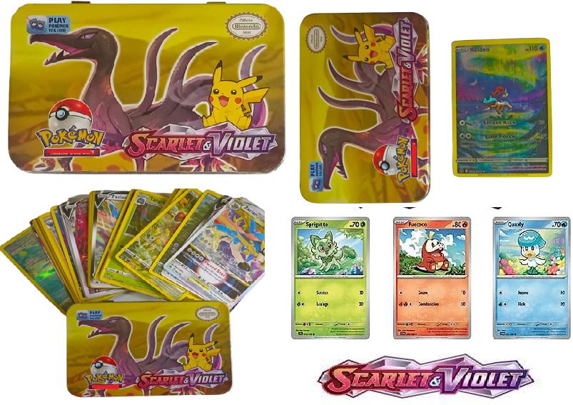 Scarlet & Violet with 41+1 Cards, Totally Surprising Sealed Pack Cards,-image-40