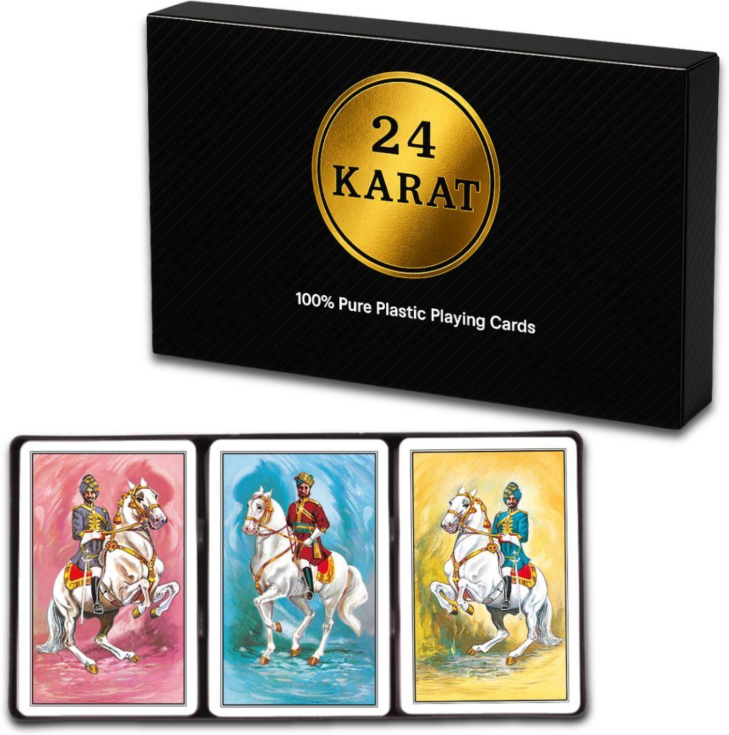 pg 24 Karat Plastic Playing Cards (3 Pack)-picture-13