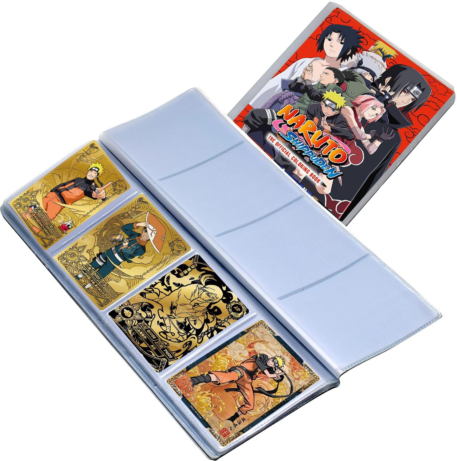 salpitoys NARUTO Empty Card Binder 4 Pocket Card Binder with 26 Pages ( 104 Pocket Album)-picture-16