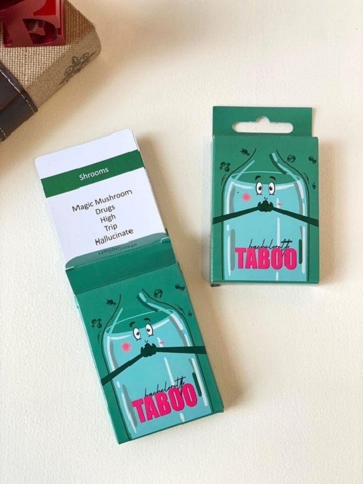 Taboo Card Game for Bachelorette Party Game Guessing & Word Challenge Cards .-image-6