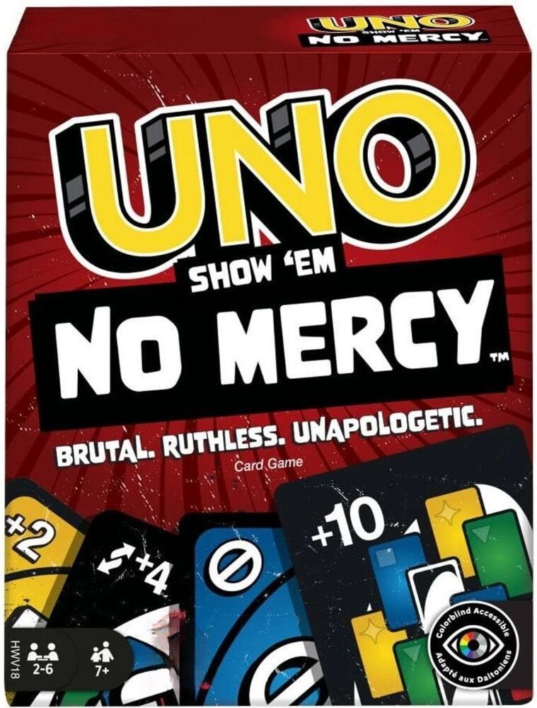 woyr UNO Show Em No Mercy Cards| UNO No Mercy Playing Cards for Kids and Adults-picture-38