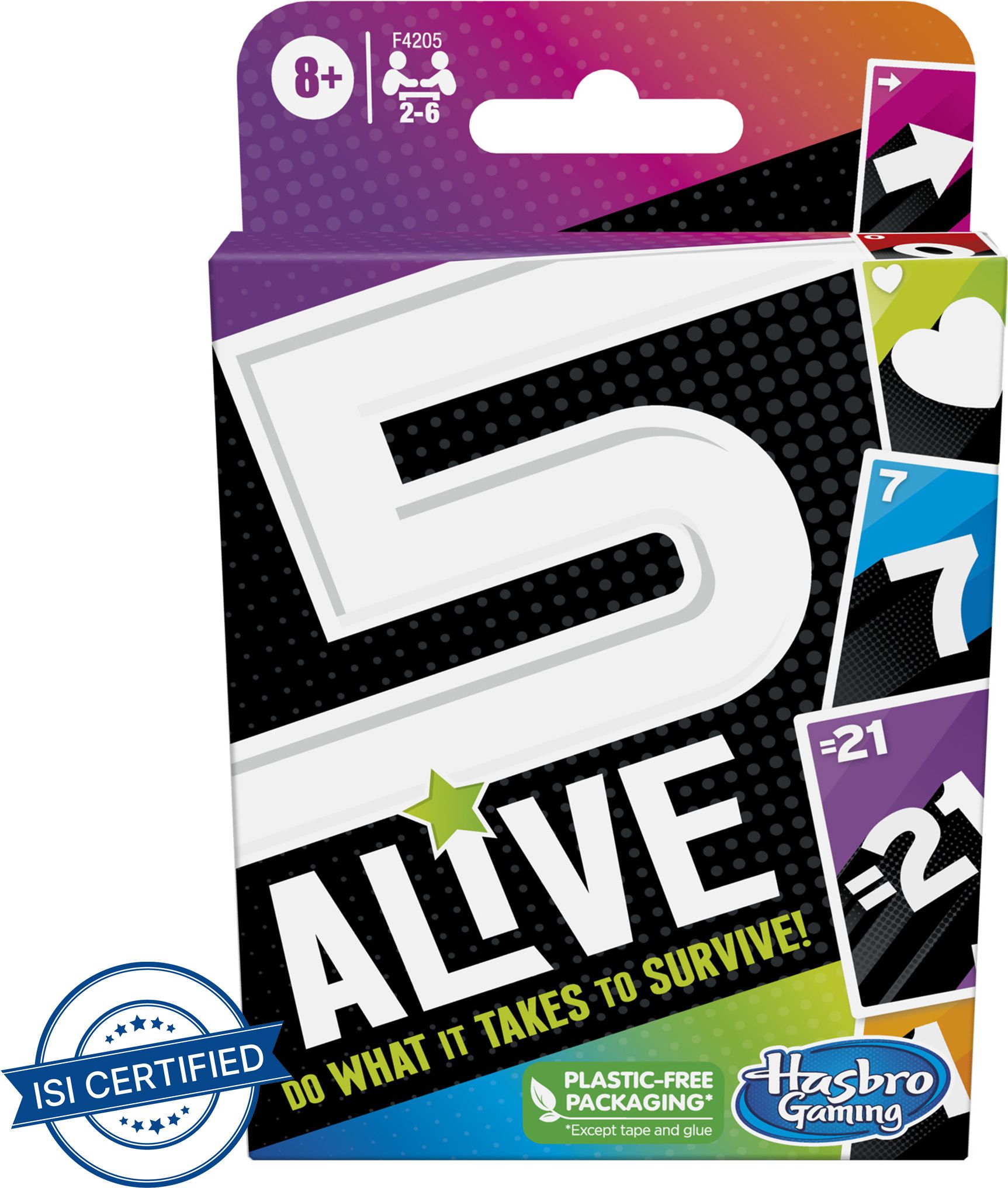 hasbro gaming 5 Alive Card Game, Fast-Paced Kids, Fun Family Game for Ages 8 and Up-picture-27