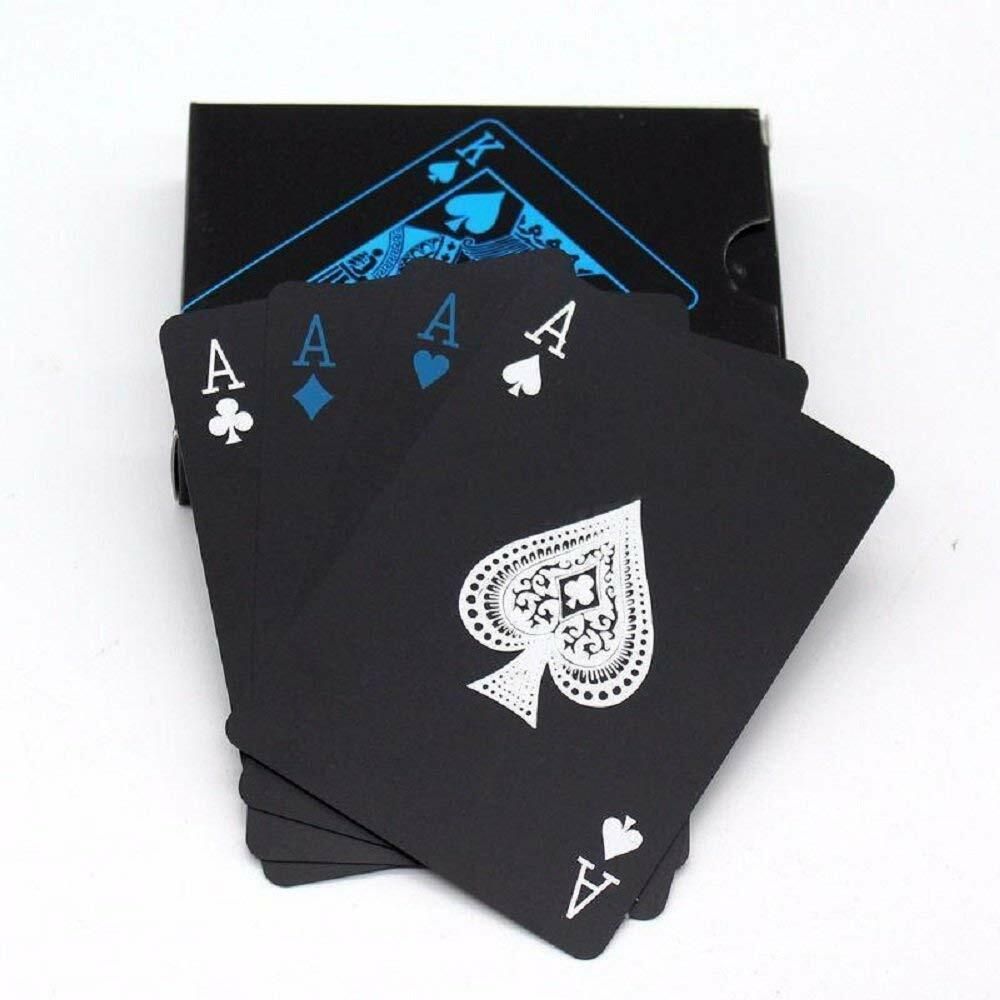 arniyavala Black Waterproof Plastic Deck Poker Playing Card for Adult-picture-28