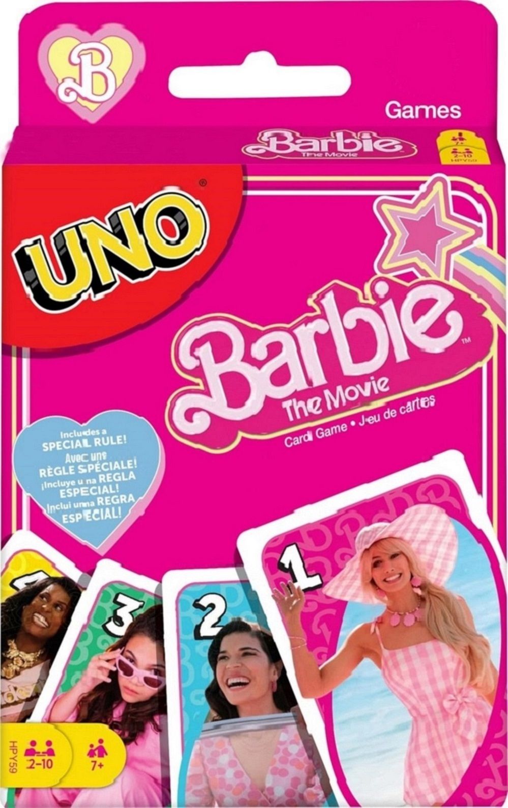 Barbie The Movie Card Game Family Party Game Fun Travel Game for Kids & Adults --image-41