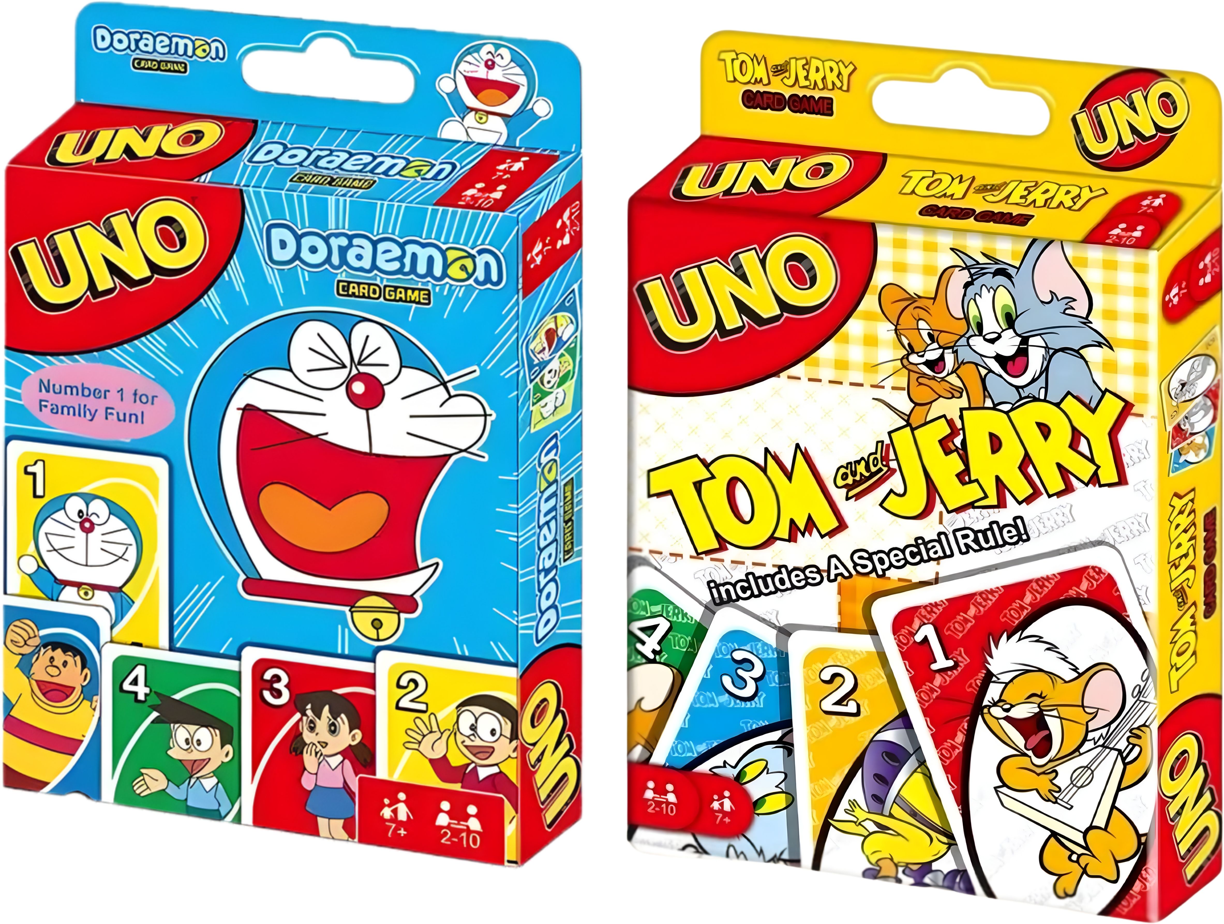 woyr UNO Doraemon,UNO Tom and Jerry Playing Cards|Uno Card game for family and kids-picture-17