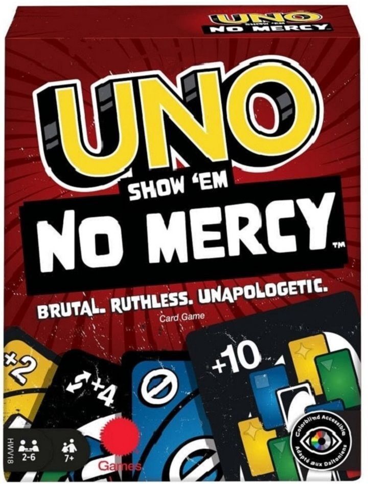houseofcommon UNO Show em No Mercy Cards Game Family Parties and Travel For -Kids & Adults_-picture-0