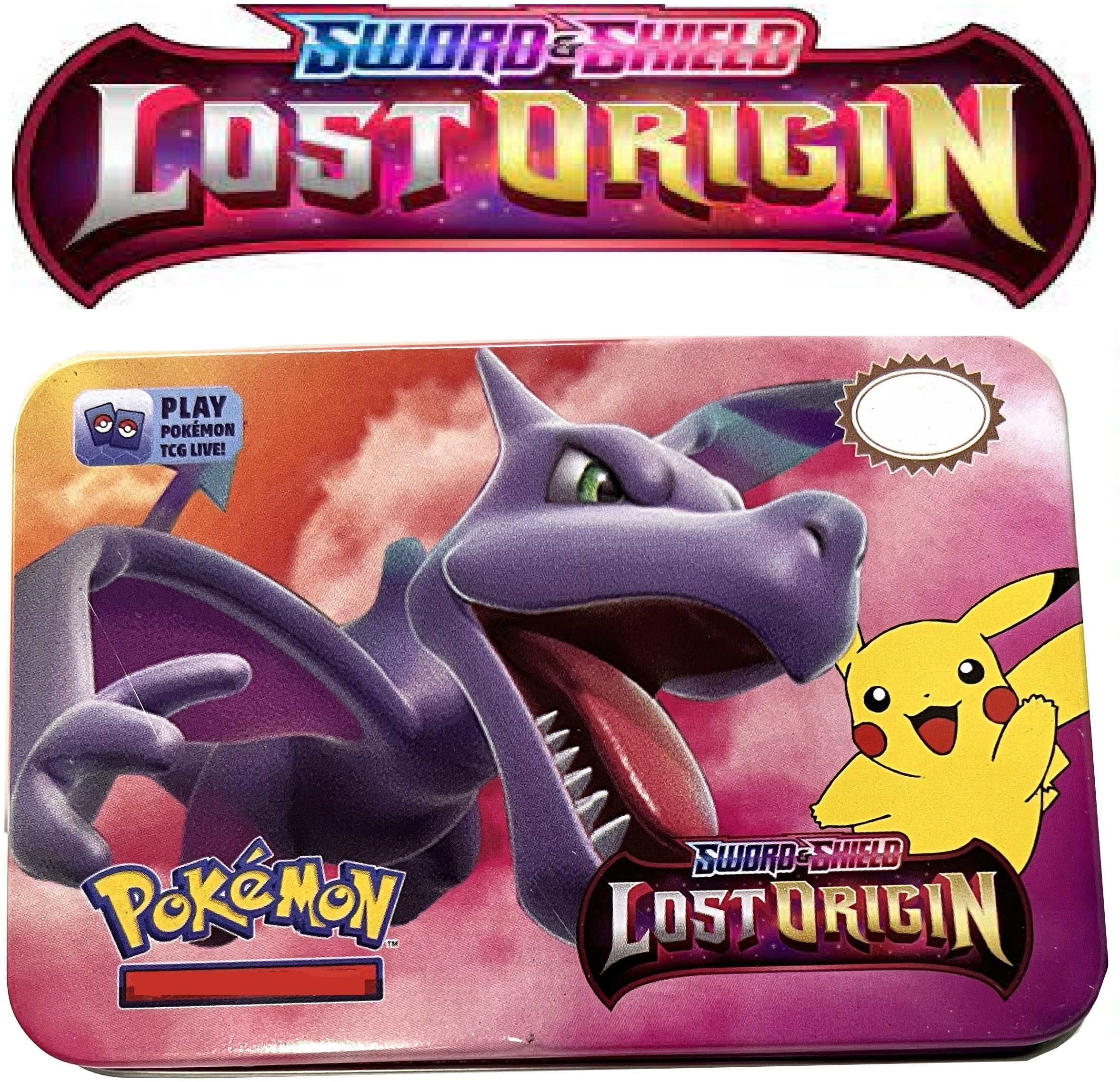 Pokemon Latest Series Sword And Shield Vstar Vmax V And Basic Card With Tin-image-39