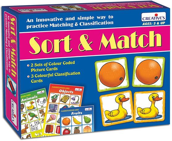 creatives Memory Play & Sort & Match Combo Pack Memory Matching Games for Kids Ages 3 & Up-picture-27