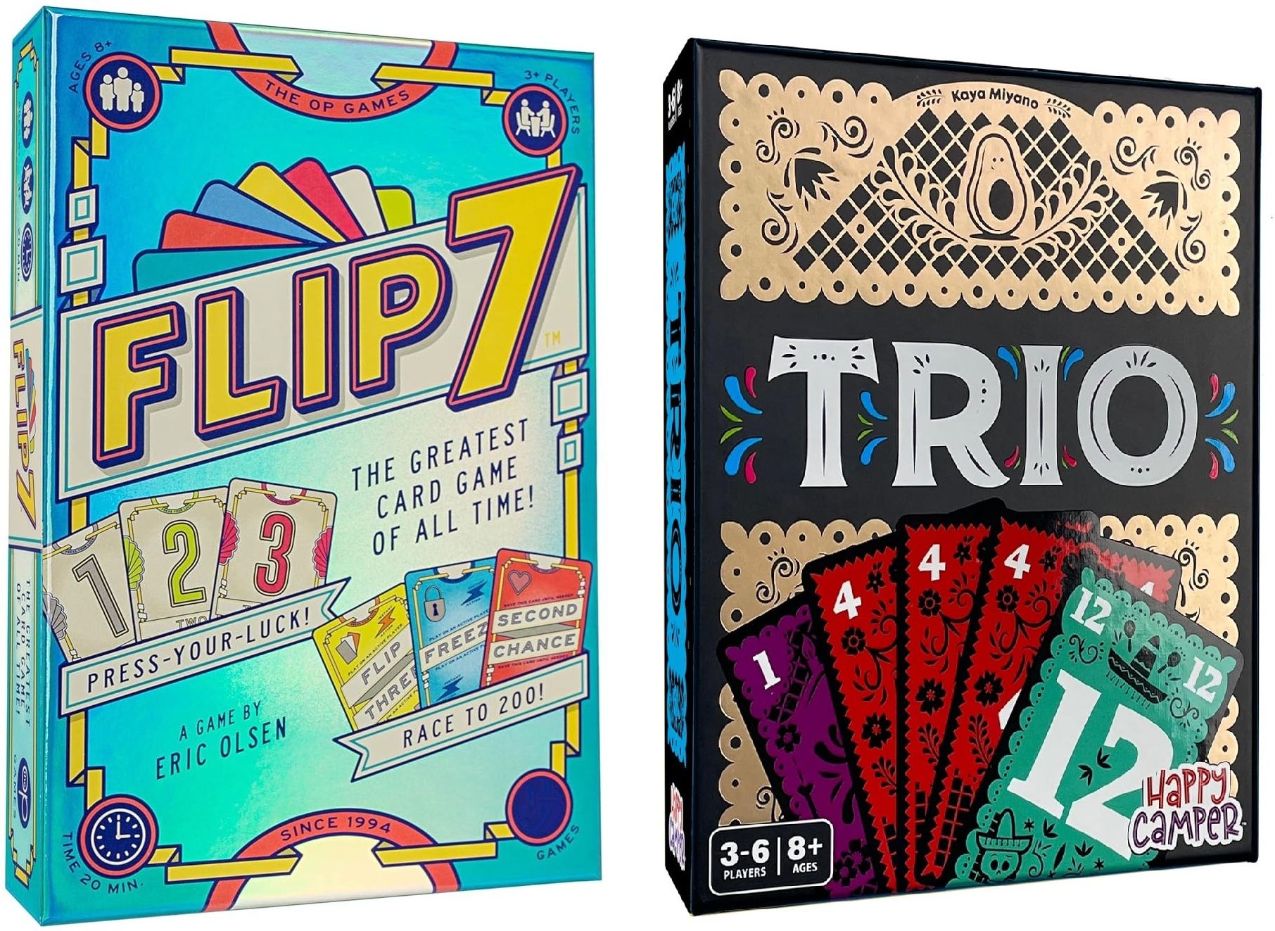 tma enterprises Flip 7 & Trio Card Game Combo-picture-12
