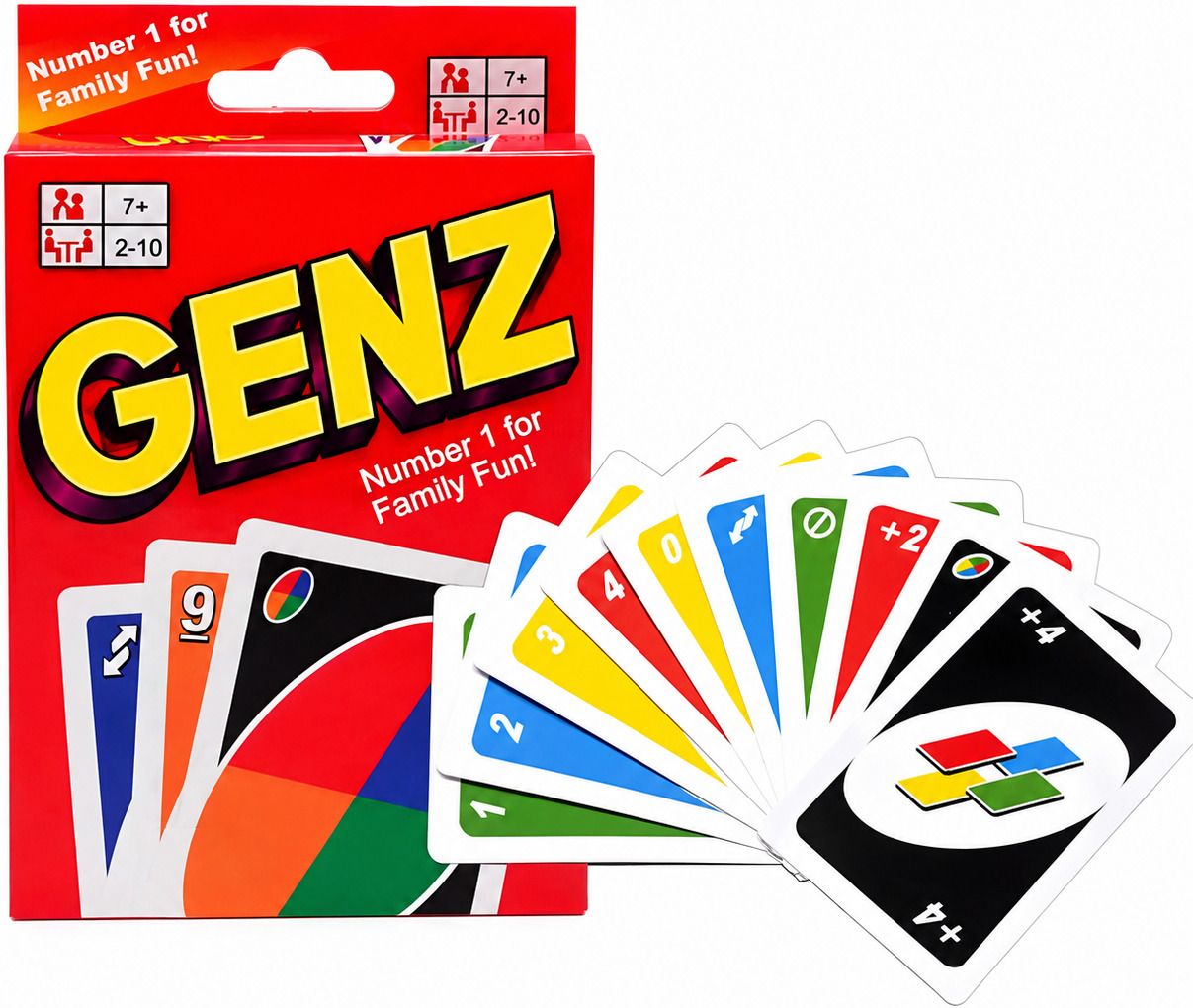 Classic Number Card Game Travel Playing Cards for Kids & Adults | 108 Cards-image-16