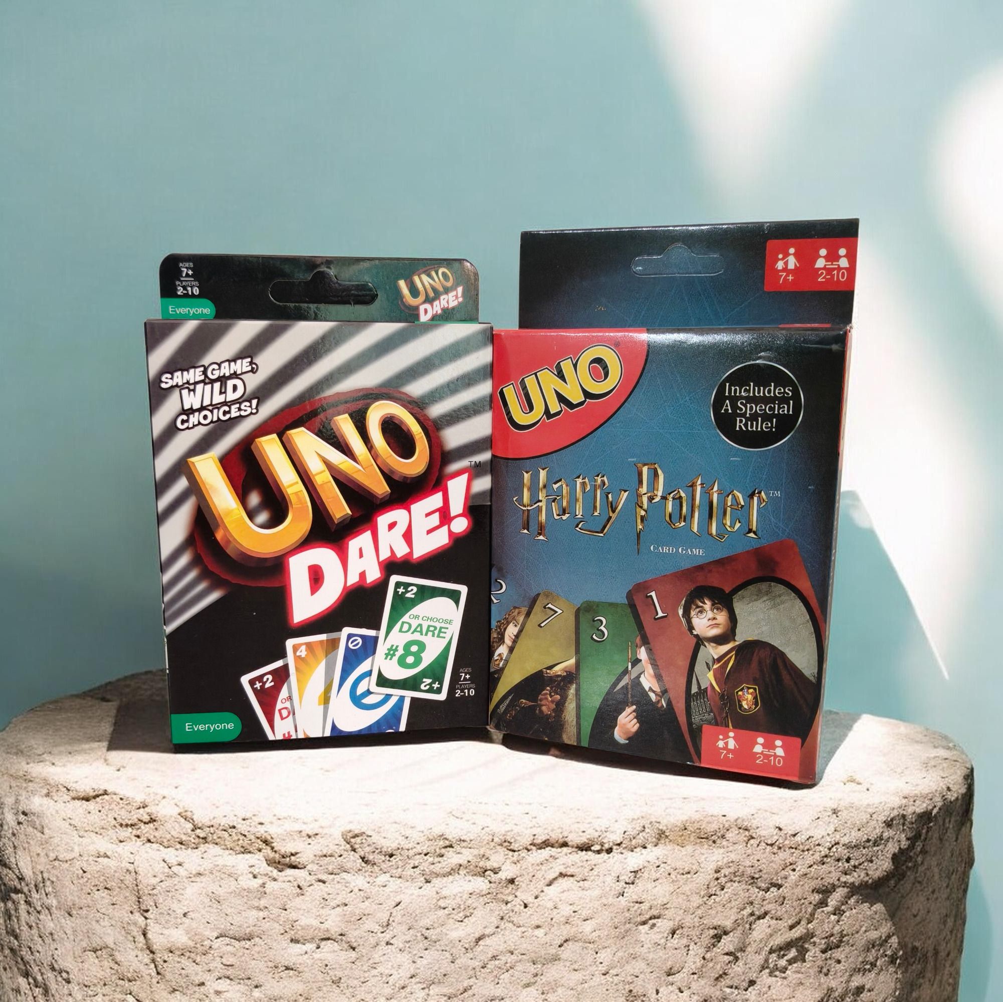 UNO Card Game Combo Pack – UNO Dare Edition + UNO Harry Potter Edition-image-38