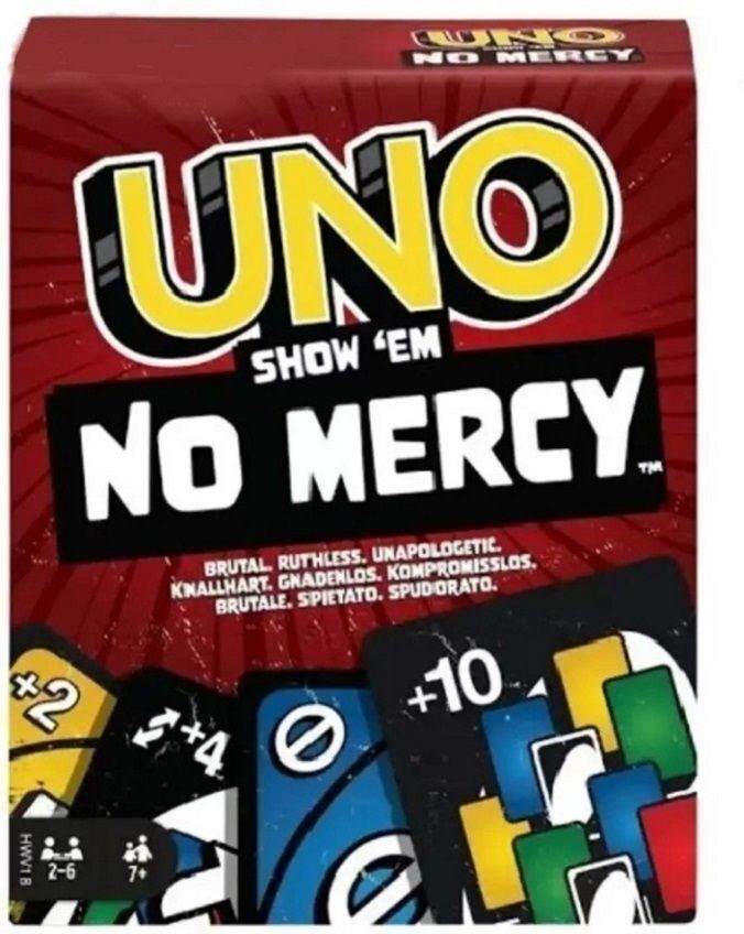 houseofcommon UNO Show em No Mercy Cards Game Family Parties and Travel For Kids & Adults.=-picture-8