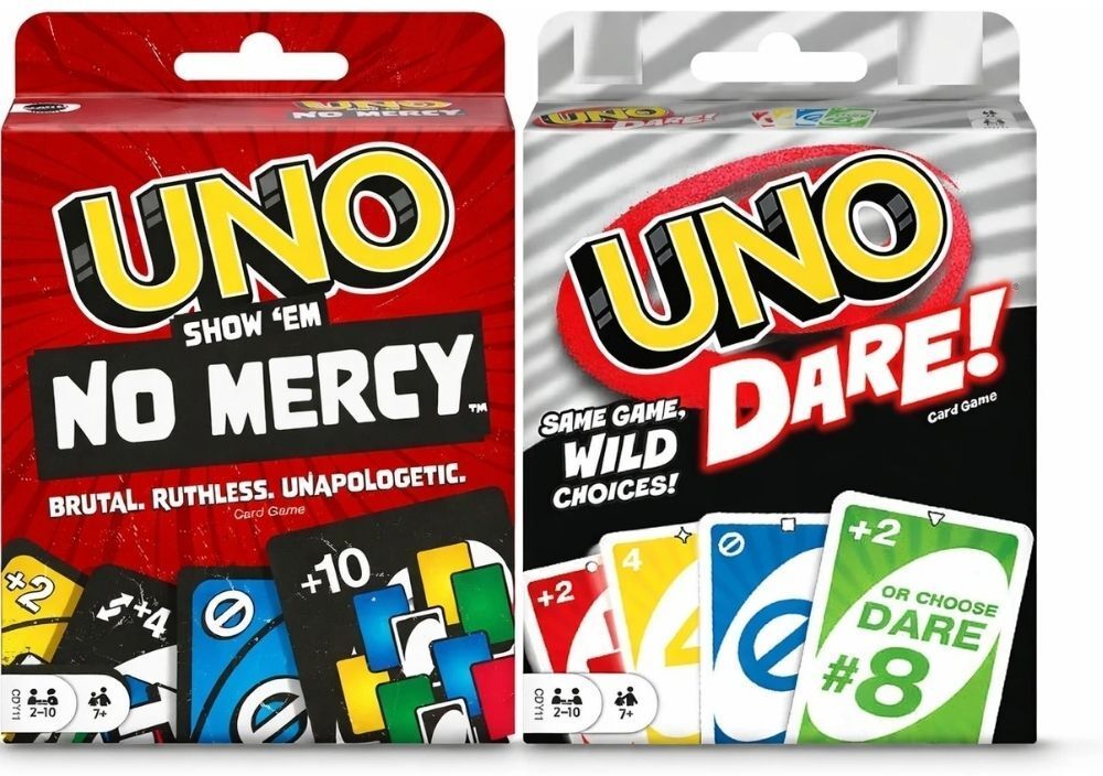 U N O No Mercy and UNO Dare Playing Cards| 108 Uno Card Game-image-13