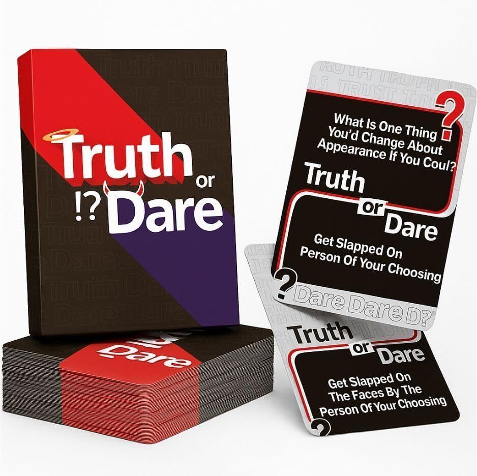 Truth or Dare Card Game for Adults & Friends Party Game Fun Ice Breaker Game..-image-4