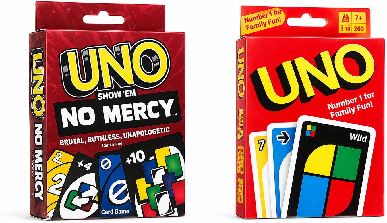 UNO Classic + No Mercy Combo Pack | Family Card Game | Kids & Adults | Age 7+-image-25