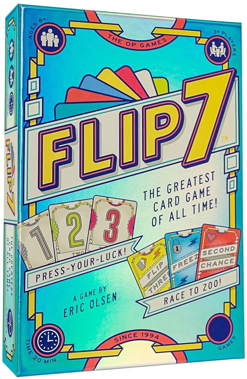 Flip 7 Card Game – Fast-Paced Press Your Luck Strategy Game-image-24