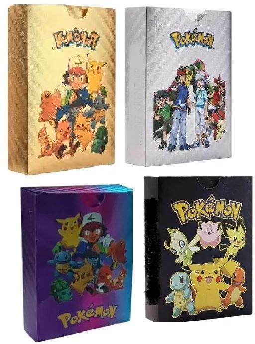 Playing Cards 55Gold,55 Silver,55 Rainbow&55 Black Set Of 220 Cards-image-36