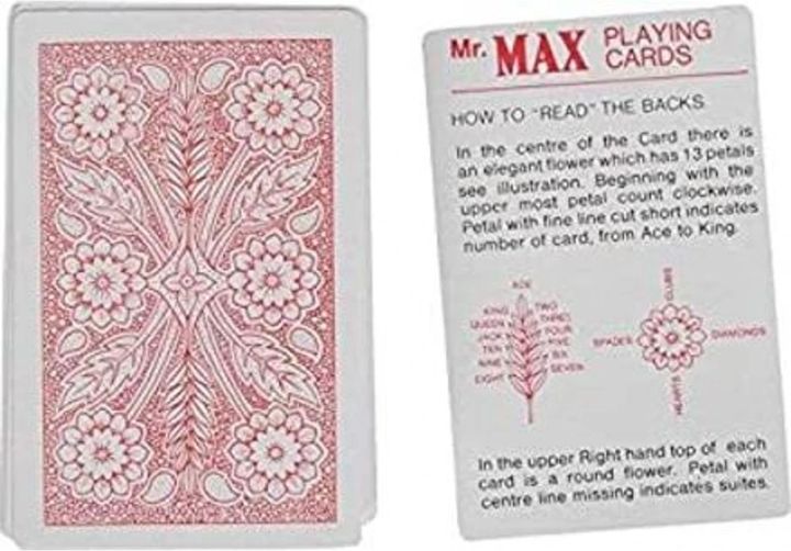 Mr. MAX Marked Bridge Size Playing Cards (T.M.G)-image-29