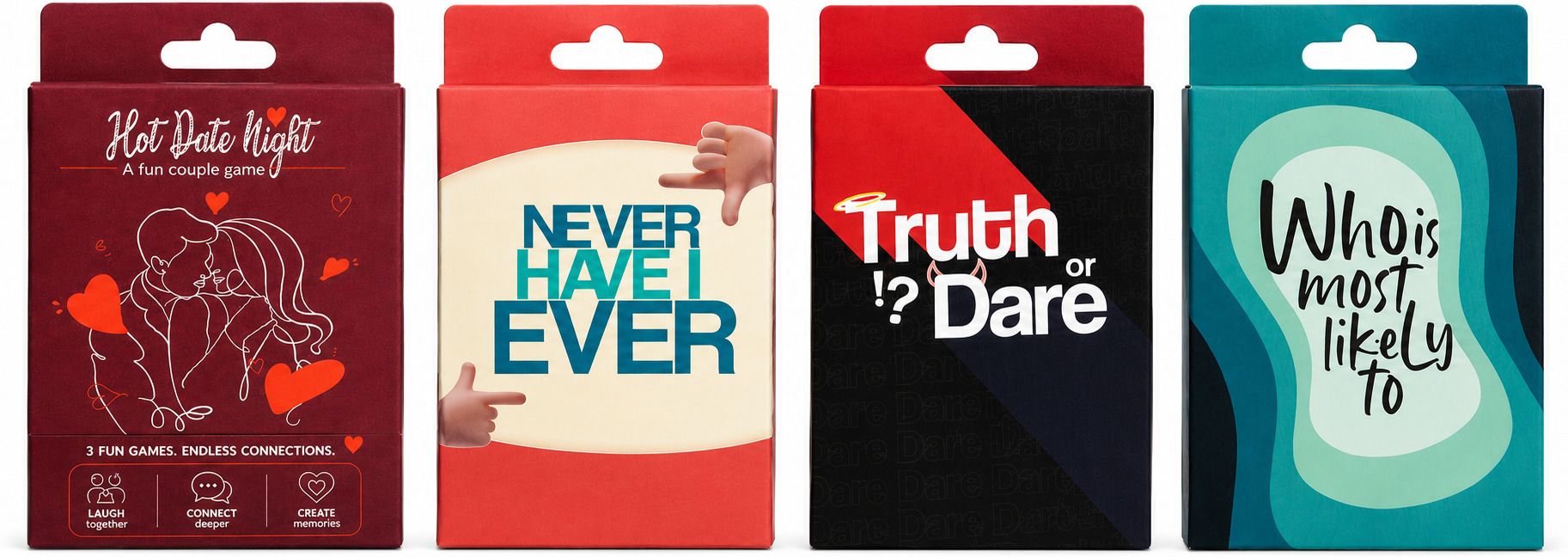 Truth Or Dare, Who’s Most Likely To, Neve Have I Ever & Hot Date Game Combo-image-18