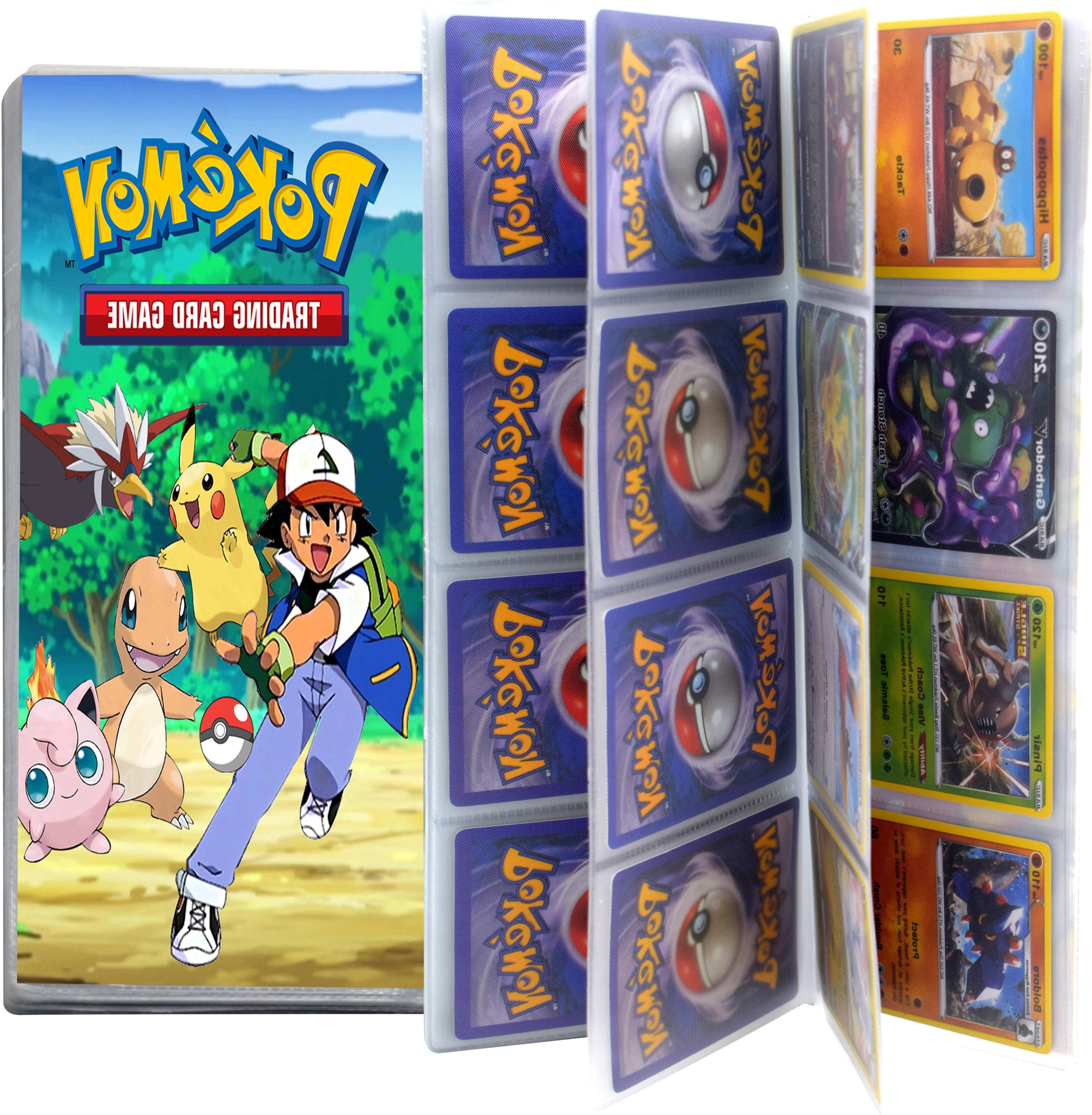 craveon Empty Card Binder for Poke-Moon, 4 Pocket and 26 Pages for Kids-UPDATED24-picture-26