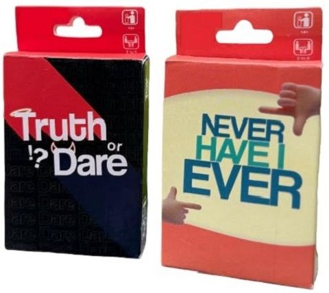 2-in-1 Card Game Truth or Dare+Never Have I Ever- Friends Couples & Family Game,-image-25