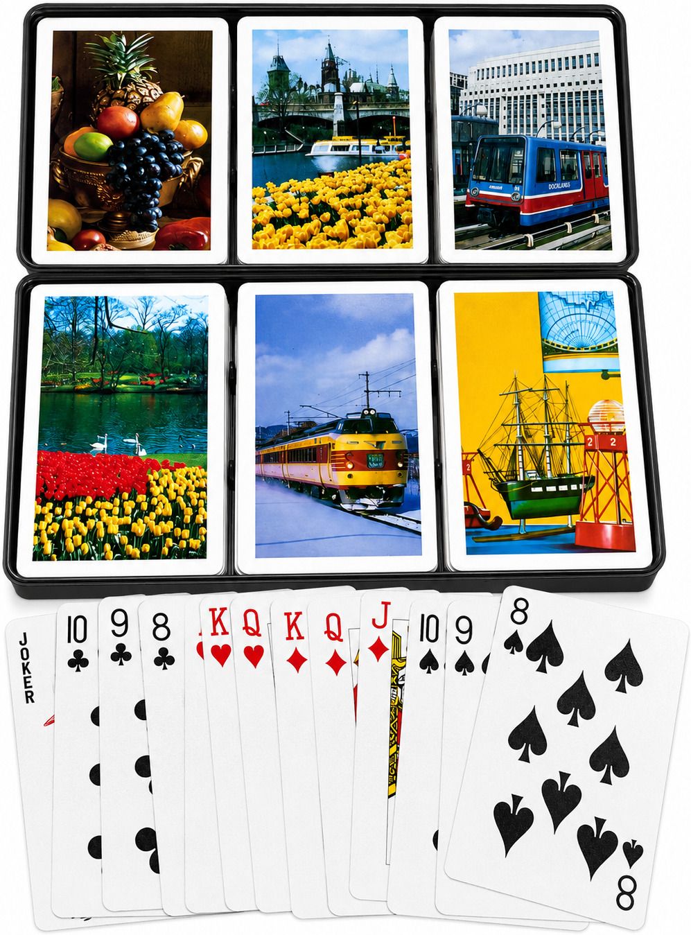 aj Pack of 6 playing cards-picture-45