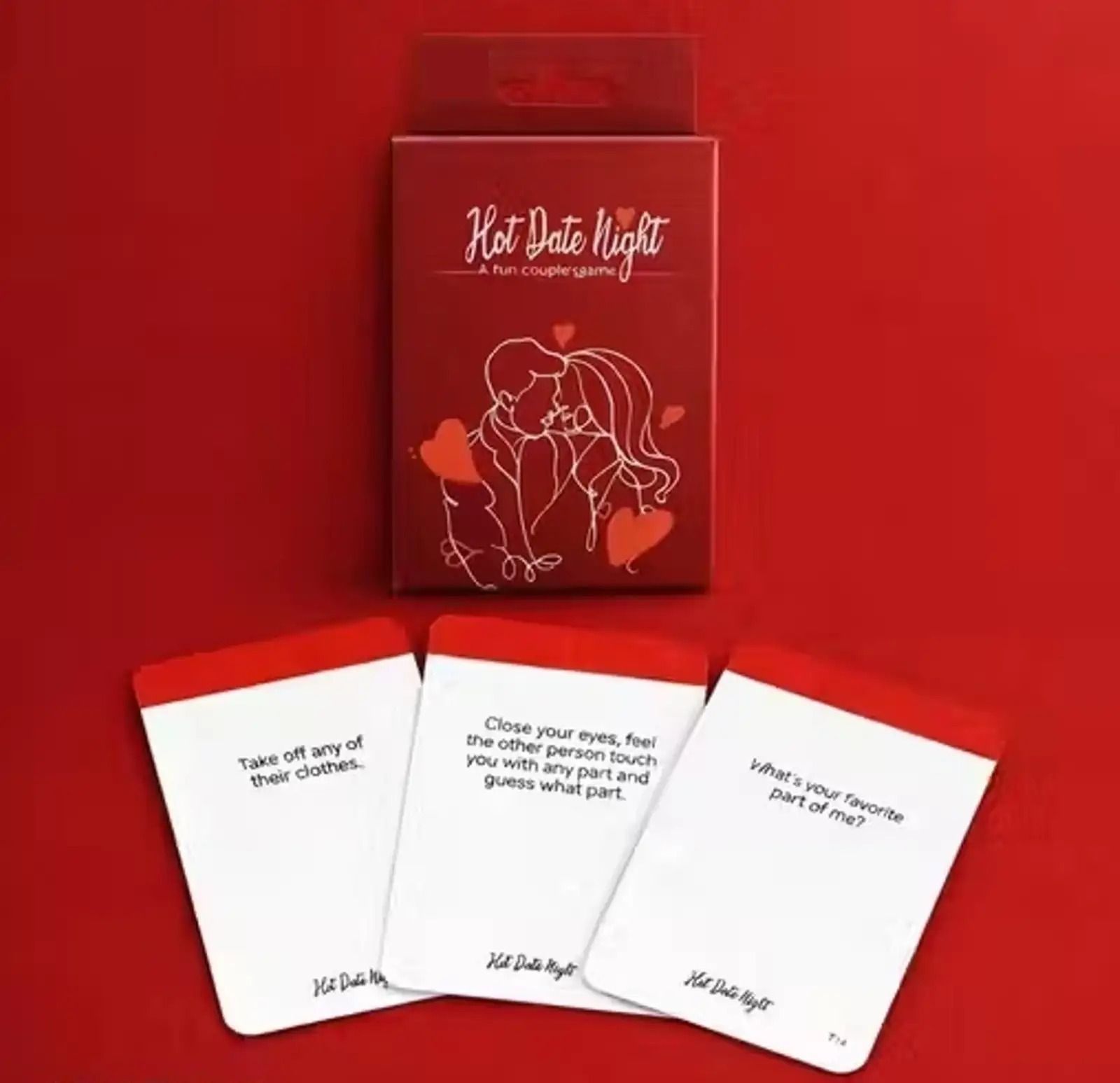 Hot Date Night – A Fun Couple Game Romantic Conversation & Challenge Game ,-image-4