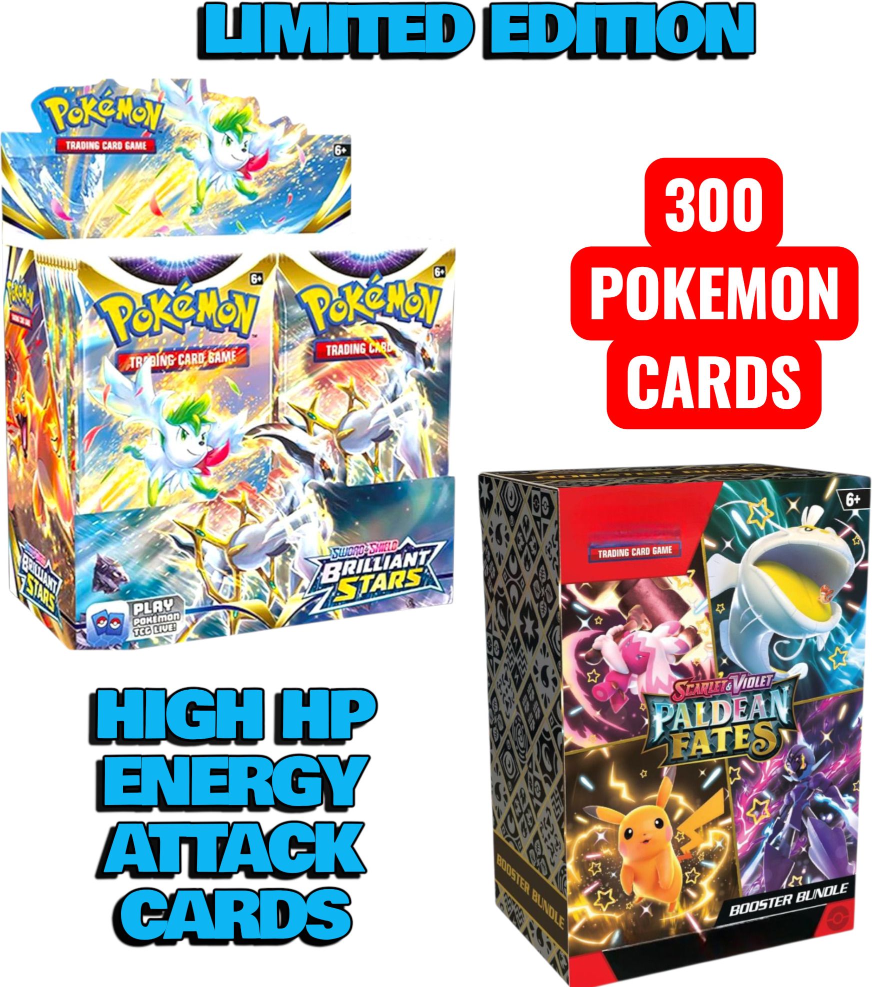 taka saki 300 CARDS OF POKEMON ALL TYPES REAL CARDS PACK SET-picture-37