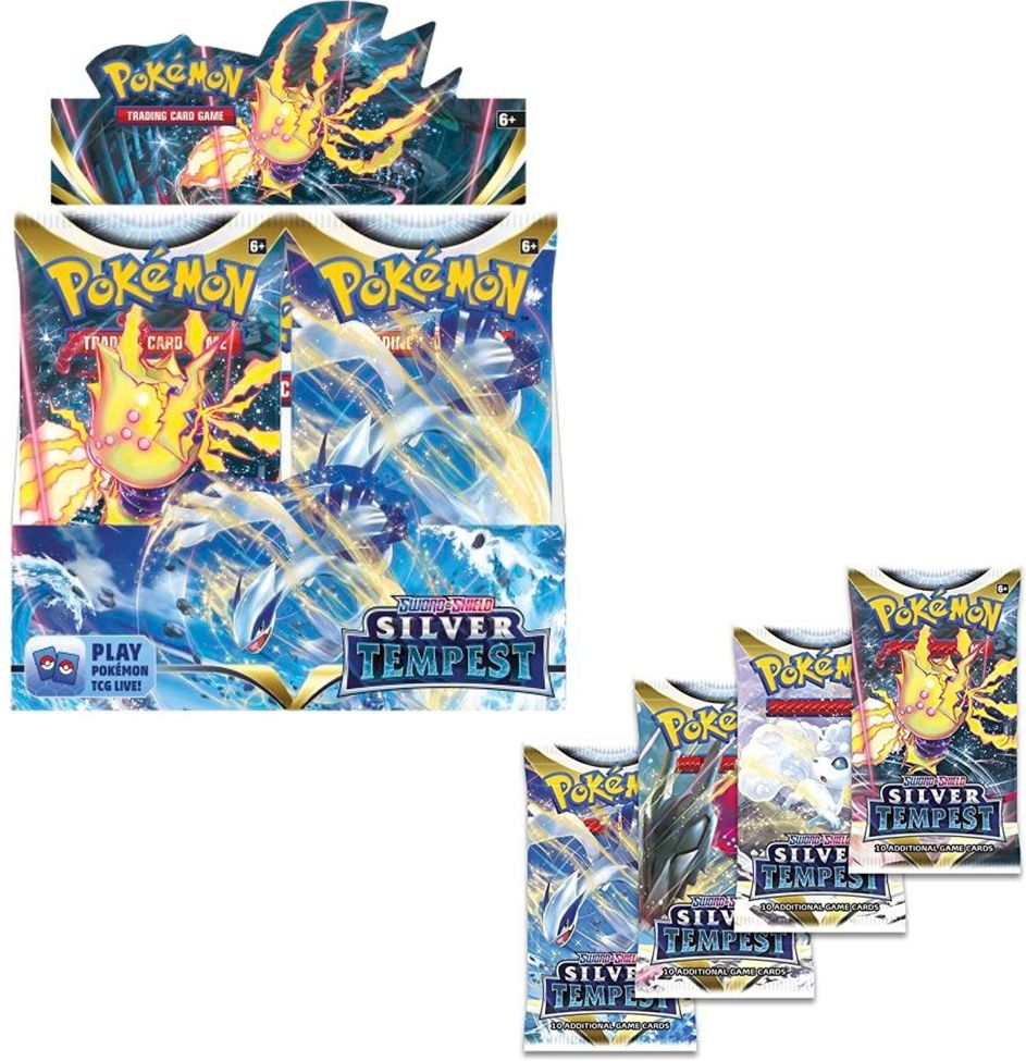 Silver Tempest 36 booster packs with shinning cards EX,GX,Vmax,V,Vstar and more-image-46